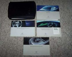 2005 Mercedes Benz CLK-Class CLK320, CLK500, CLK55 AMG Coupe Owner's Operator Manual User Guide Set