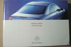 2005 Mercedes Benz CLK-Class CLK320, CLK500, CLK55 AMG Coupe Owner's Operator Manual User Guide