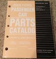 2005 Lincoln Town Car Parts Catalog Manual