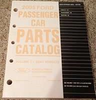 2005 Ford GT Parts Catalog