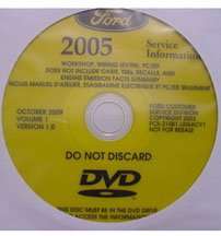 2005 Lincoln LS Shop Service Repair Manual DVD