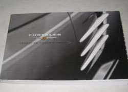 2005 Chrysler Crossfire Owner's Operator Manual User Guide