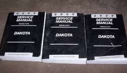 2005 Dodge Dakota Shop Service Repair Manual