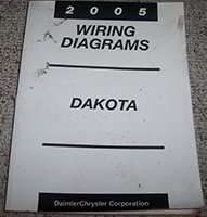 2005 Dodge Dakota Wiring Diagrams Manual