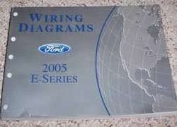 2005 Ford E-Series E-150, E-250, E-350 & E-450 Electrical Wiring Diagrams Troubleshooting Manual