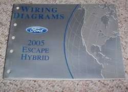 2004 Ford Escape Hybrid Electrical Wiring Diagrams Troubleshooting Manual