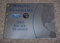 2005 Ford Escape Electrical Wiring Diagrams Troubleshooting Manual