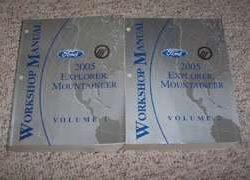 2005 Ford Explorer Shop Service Repair Manual
