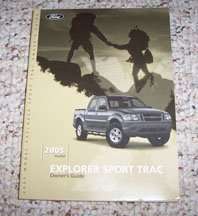 2005 Ford Explorer Sport Trac Owner's Manual