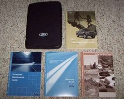 2005 Ford Explorer Sport Trac Owner's Manual Set