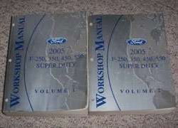 2005 Ford F-250, F-350, F-450, F-550 Super Duty Truck Service Manual