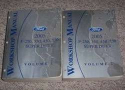 2005 Ford F-450 Super Duty Truck Service Manual