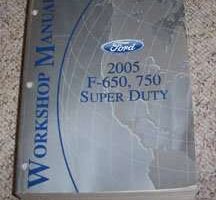 2005 Ford F-650, F-750 Truck Service Manual