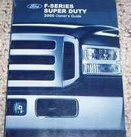 2005 Ford F-550 Super Duty Truck Owner's Manual