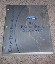 2005 Lincoln LS Engine/Emission Facts Book Summary