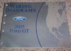 2005 Ford GT Electrical Wiring Diagrams Troubleshooting Manual