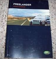 2005 Land Rover Freelander Owner's Operator Manual User Guide