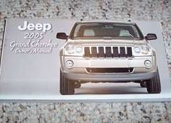 2005 Jeep Grand Cherokee Owner's Operator Manual User Guide