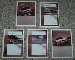 2005 Lincoln LS Owner's Operator Manual User Guide Set