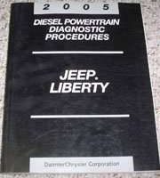 2005 Jeep Liberty Diesel Powertrain Diagnostic Procedures Manual