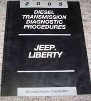 2005 Jeep Liberty Diesel Transmission Diagnostic Procedures Manual