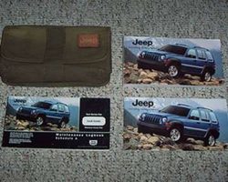2005 Jeep Liberty Owner's Operator Manual User Guide Set
