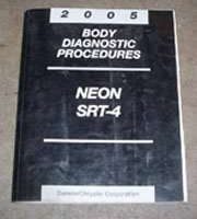 2005 Dodge Neon SRT-4 Body Diagnostic Procedures