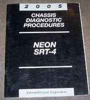 2005 Dodge Neon SRT-4 Chassis Diagnostic Procedures
