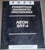 2005 Dodge Neon SRT-4 Powertrain Diagnostic Procedures