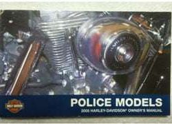 2005 Harley Davidson Police Models Owner's Manual