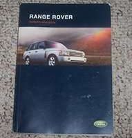2005 Land Rover Range Rover Owner's Operator Manual User Guide