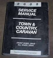 2005 Chrysler Town & Country Shop Service Repair Manual