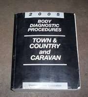 2005 Chrysler Town & Country Body Diagnostic Procedures Manual