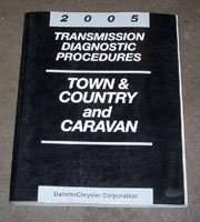 2005 Chrysler Town & Country Transmission Diagnostic Procedures Manual