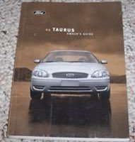 2005 Ford Taurus Owner Operator User Guide Manual
