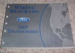 2005 Ford Thunderbird Electrical Wiring Diagrams Troubleshooting Manual