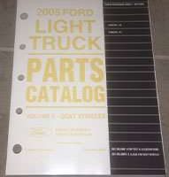 2005 Lincoln Aviator Parts Catalog Manual