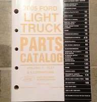 2005 Ford F-350 Truck Parts Catalog Text & Illustrations