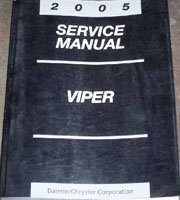 2005 Dodge Viper Shop Service Repair Manual