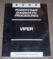 2005 Dodge Viper Powertrain Diagnostic Procedures
