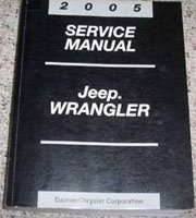 2005 Jeep Wrangler Shop Service Repair Manual