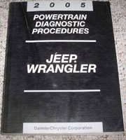 2005 Jeep Wrangler Powertrain Diagnostic Procedures Manual