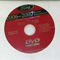 2007 Ford Escape Service Manual DVD