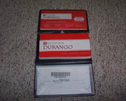 2006 Dodge Durango Owner's Operator Manual User Guide Set