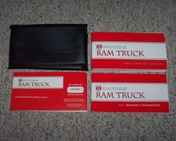 2006 Dodge Ram Truck Owner's Operator Manual User Guide Set