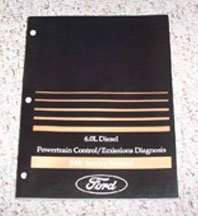 2006 Ford F-350 Super Duty 6.0L Diesel Powertrain Control & Emissions Diagnosis Shop Service Repair Manual