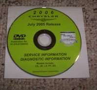2006 Chrysler 300 Shop Service Repair Manual DVD