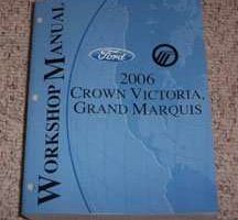 2006 Ford Crown Victoria Shop Service Repair Manual