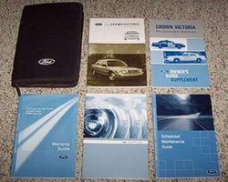 2006 Ford Crown Victoria Police & Fleet Vehicles Owner's Manual Set