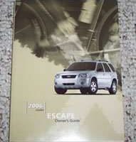 2006 Ford Escape Owner's Manual